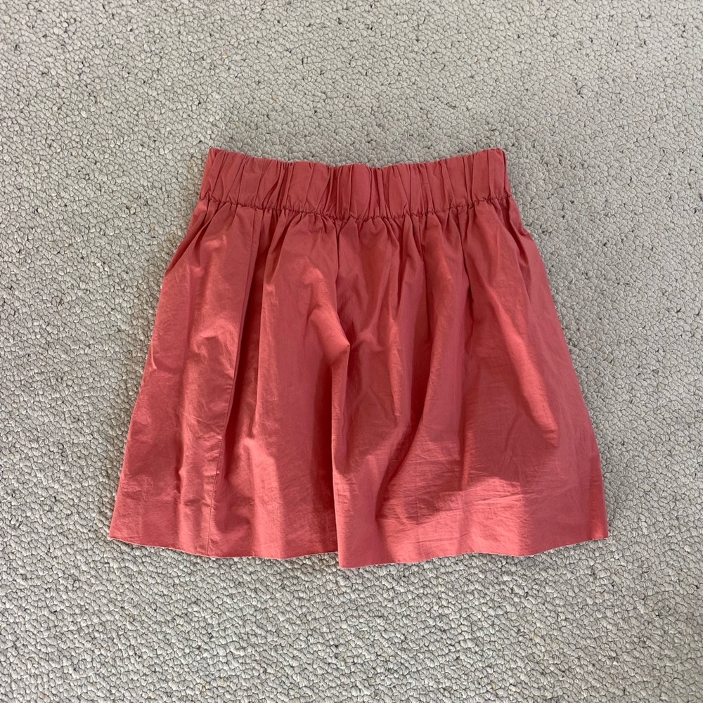 J. Crew coral skirt (size: 2)